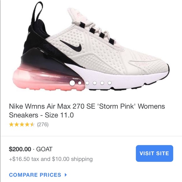 air max 270 storm pink